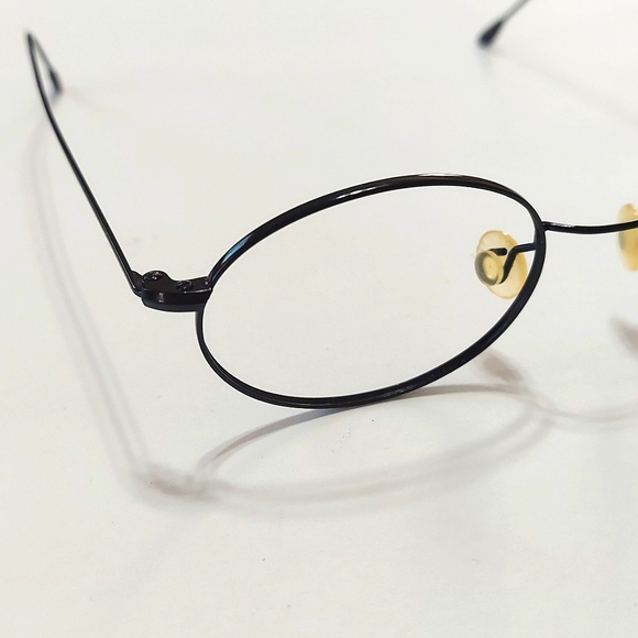 NWOT Pro Design Black Wire Frame Tao Collection Made In Japan Unisex Eyeglasses - Picture 2 of 5